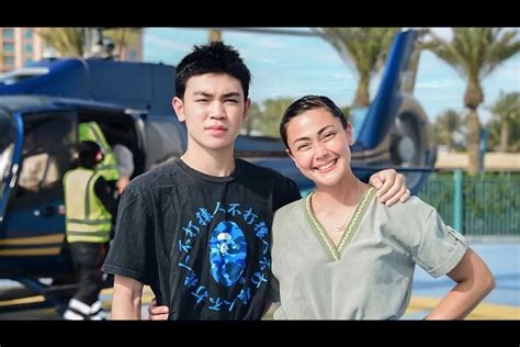 Jodi Sta. Maria’s son Thirdy turns 17 .